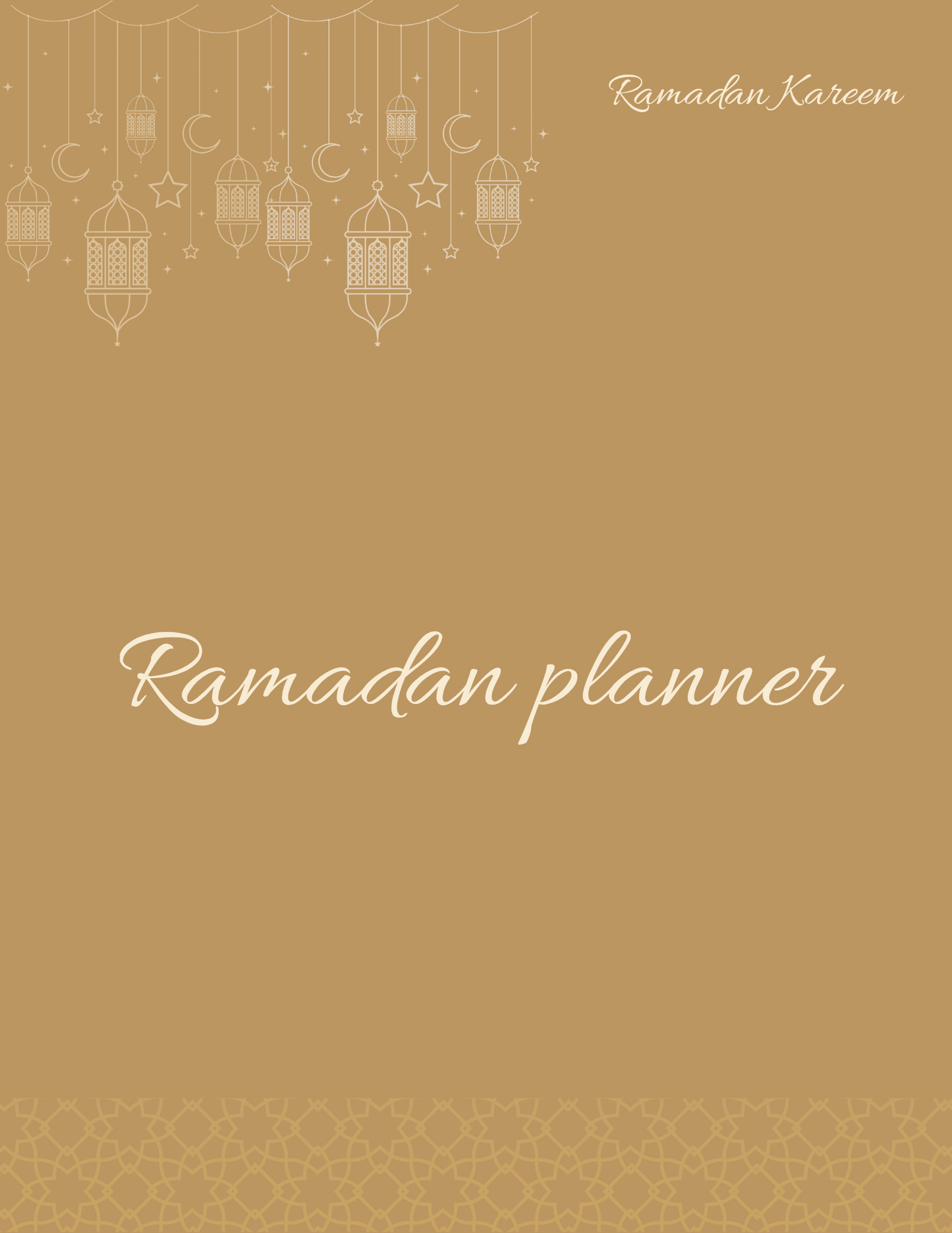 ZenFlow Ramadan Digital Planner 2025